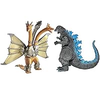 新品未使用T y classicゴジラ（白目）モスラキングギドラ3体セット GODZILLA ゴジラ スカジャン メンズ レディース 大きいサイズ